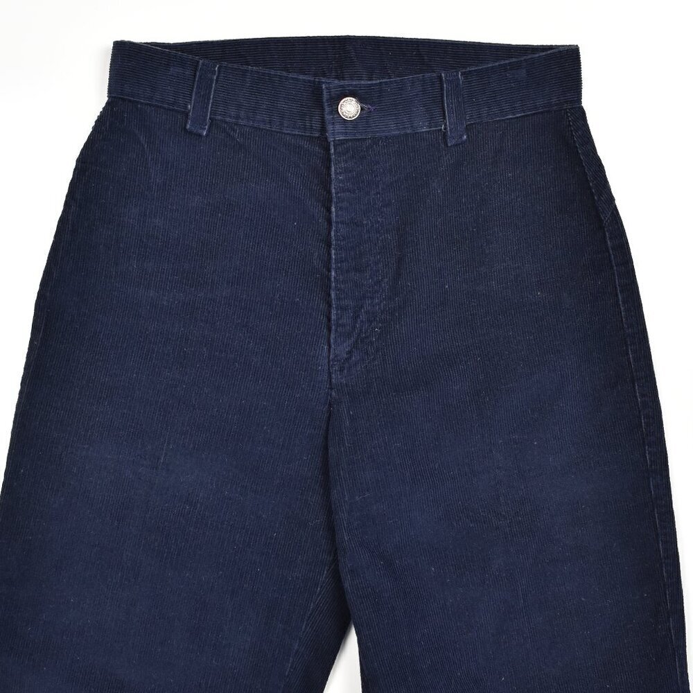 Vintage 70s Levi's Corduroy High Waist Wide Leg Pants Jeans - 27 - Picture 3 of 9